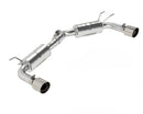 MBRP 19-23 Mazda 3 Hatchback T304SS 2.5in Axle-Back, Dual Rear Exit Street Profile-1