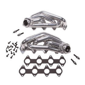 BBK 05-10 Mustang 4.6 GT Shorty Tuned Length Exhaust Headers - 1-5/8 Silver Ceramic - 0