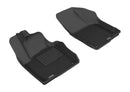 3D MAXpider 2011-2018 Volkswagen Jetta Sedan Kagu 1st Row Floormat - Black-1