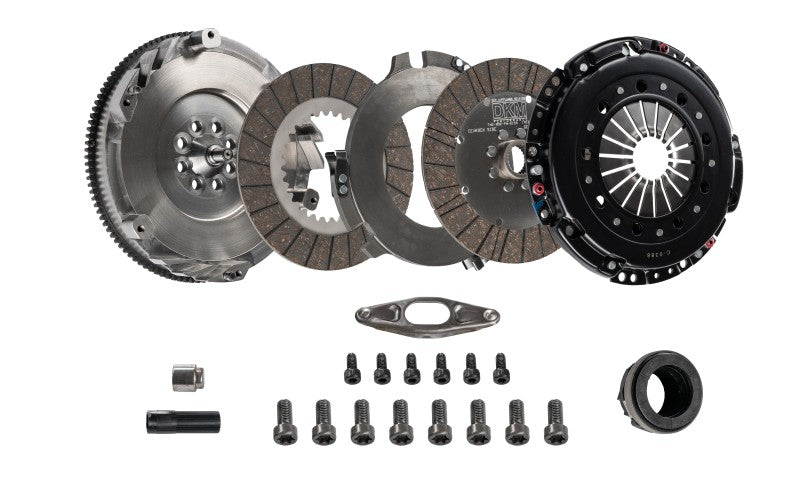 DKM Clutch BMW F22/F23 M 235i MS Organic Twin Disc Clutch Kit w/Flywheel (660 ft/lbs Torque) - 0