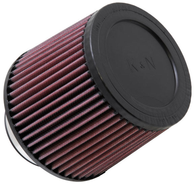 K&N Filter Universal Rubber Filter 3in Flange ID 6in Base OD 5.125in Top OD 5in Height - 0