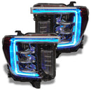 Oracle 20-21 GMC Sierra 2500/3500 HD RGB+W Headlight DRL Upgrade Kit - ColorSHIFT 2-5
