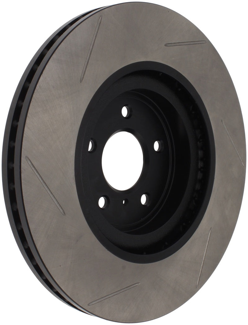 StopTech Power Slot Nissan 370z / Infiniti G37 SportStop Slotted Front Left Rotor - 0