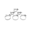 Mishimoto Subaru 02-07 WRX/04-07 STi Top-Mount Intercooler Kit - Silver/Black Hoses - Not For iRHD-13