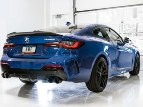 AWE Tuning 2019+ BMW M340i (G20) Track Edition Exhaust - Quad Diamond Black Tips - 0