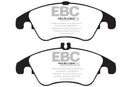EBC 12+ Mercedes-Benz C250 Coupe 1.8 Turbo Sport Edition Yellowstuff Front Brake Pads-2