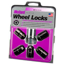 McGard Wheel Lock Nut Set - 5pk. (Cone Seat) 1/2-20 / 3/4 &13/16 Dual Hex / 1.46in. Length - Black-3