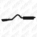 MBRP 97-99 Jeep Wrangler (TJ) Inline-4 2.5L, Inline-6 4.0L 2 1/2in Cat Back Single Side Black Coated-5