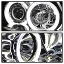 Spyder BMW E90 3-Series 06-08 (4 dr) Proj LED Halo Amber Reflctr Rplc Bulb Smke PRO-YD-BMWE9005-AM-S-15