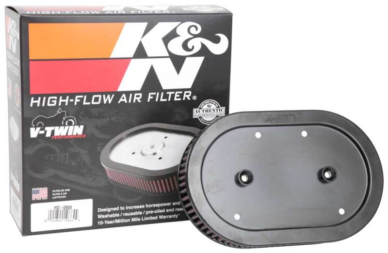 K&N 88-12 Harley Davidson Sportster Screamin Eagle Element Replacement Air Filter - 0