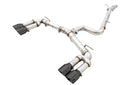 AWE Tuning Audi 8V S3 Track Edition Exhaust w/Diamond Black Tips 102mm-1