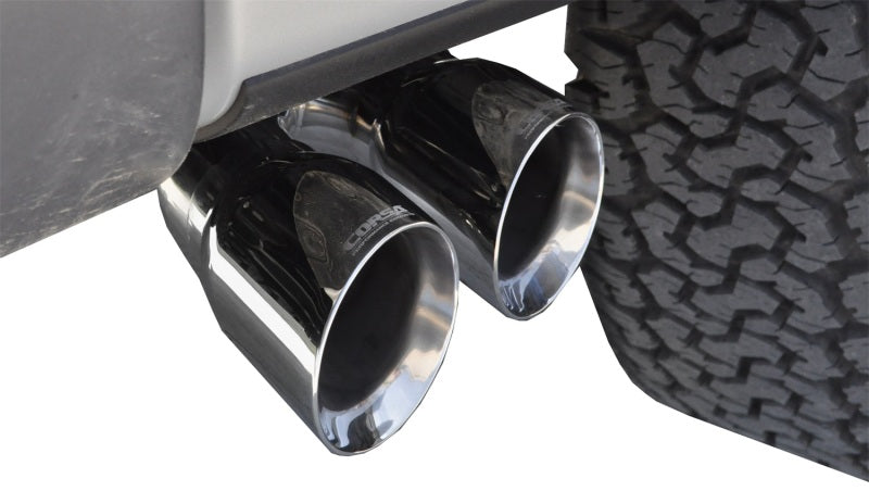 Corsa 2011-14 Ford F-150 Raptor 6.2L V8 144in Wheelbase Xtreme Cat-Back Resonator Delete Kit Exhaust - 0
