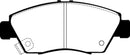 EBC 12 Acura ILX 1.5 Hybrid Yellowstuff Front Brake Pads-4