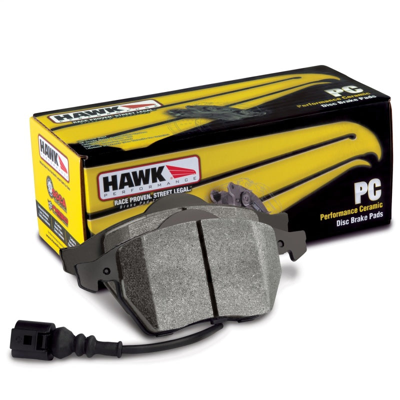 Hawk 2014 Porsche 911 Performance Ceramic Street Rear Brake Pads - 0