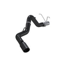 MBRP 11-15 Chev/GMC 2500/3500 4in Filter Back Single Side Black Coated-2