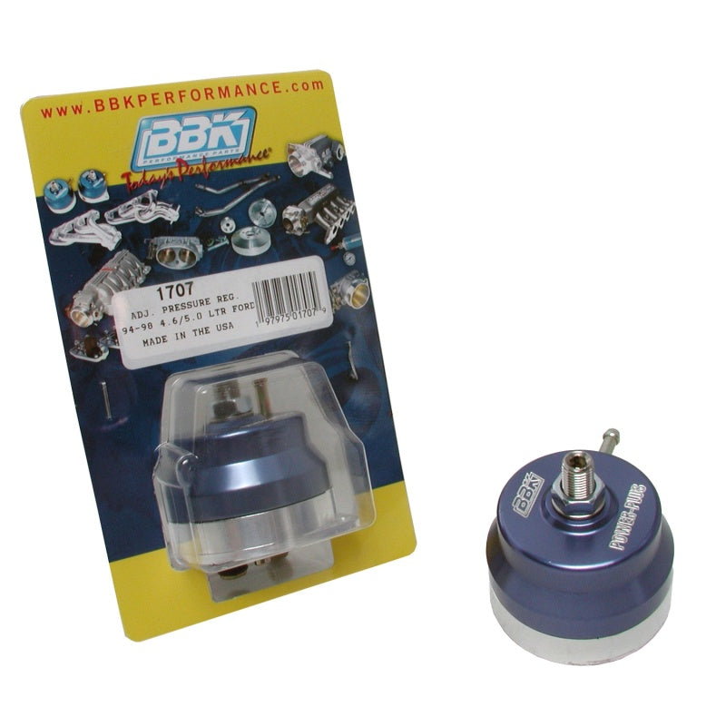 BBK 94-98 Mustang 5.0 / 4.6 Adjustable Fuel Pressure Regulator - 0