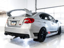 AWE Tuning Subaru STI VA / WRX GV / STI GV Sedan Touring Edition Exhaust - Diamond Black Tip (102mm)-2