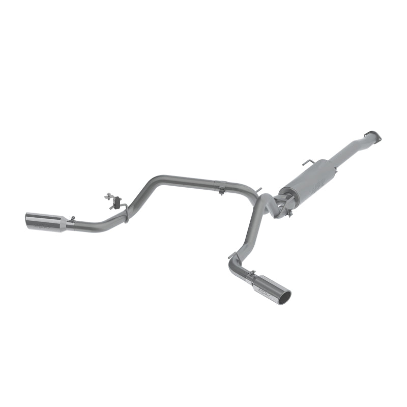 MBRP 2016 Toyota Tacoma 3.5L EC/CC Cat Back Dual Split Exit T409 Exhaust - 0
