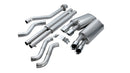 Corsa 1992-1995 Chevrolet Corvette C4 5.7L V8 LT1 Sport Cat-Back Exhaust w/ Twin 3.5in Polished Tips-1