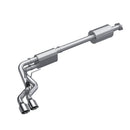 MBRP 2021+ Ford F150 Aluminized Dual Pre-Axle (Street Profile) 2.5in OD Tips 3in Cat Back Exhaust-1