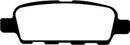EBC 08-13 Infiniti EX35 3.5 Yellowstuff Rear Brake Pads-4