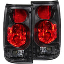 ANZO 1989-1995 Toyota Pickup Taillights Black-2