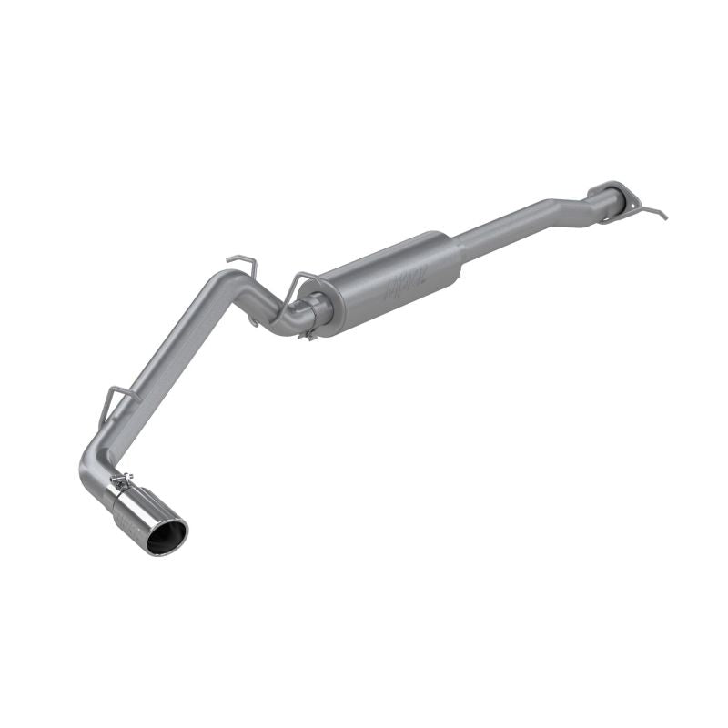 MBRP 17+ Chevrolet Colorado 2.5L/3.6L 3in Cat Back Single Side Exit w/ 4in Tip - AL - 0