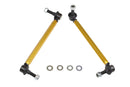 Whiteline 05+ Mustang Coupe 8cyl (Inc Shelby GT/ GT500) Front Swaybar Link Kit H/Duty Adj Steel Ball-1
