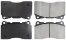 StopTech Performance 04-07 STi / 03-06 Evo / 08-10 Evo / 10+ Camaro Front Brake Pads-6