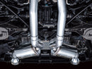AWE Tuning 2023 Nissan Z RZ34 RWD Touring Edition Cat-Back Exhaust System w/ Chrome Silver Tips-6