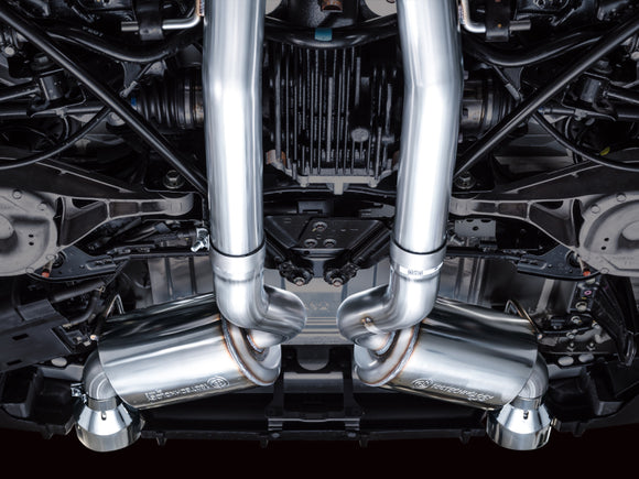 AWE Tuning 2023 Nissan Z RZ34 RWD Touring Edition Cat-Back Exhaust System w/ Chrome Silver Tips