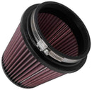 K&N Filter Universal Rubber Filter 5in Flange 6.5in Base 4.5in Top 5.5in Height-4