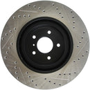 StopTech Infiniti G37 / Nissan 370Z SportStop Slotted & Drilled Front Right Rotor-8