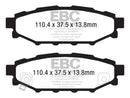 EBC 12+ Subaru BRZ 2.0 (solid rear rotors) Ultimax2 Rear Brake Pads-2