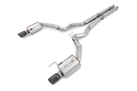 AWE Tuning S550 Mustang GT Cat-Back Exhaust - Touring Edition (Diamond Black Tips)