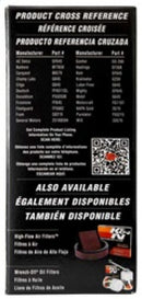 K&N Cellulose Media Fuel Filter 2.125in OD x 5.438in L-8