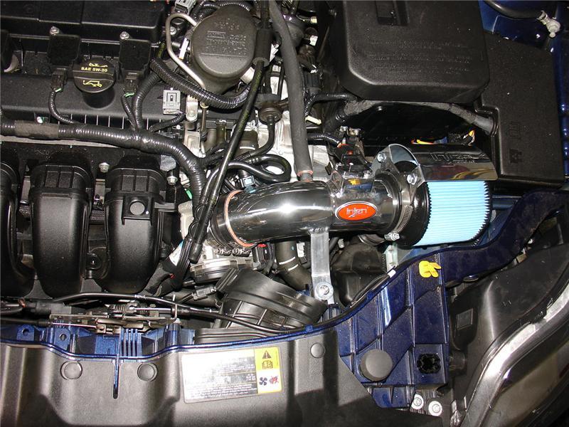 Injen 12 Ford Focus 2.0L 4cyl Polished Air Intake w/MR Tech, Web Nano-Fiber Dry Filter & Heat Shield - 0