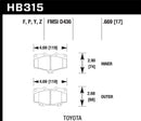 Hawk HPS Street Brake Pads-3