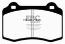 EBC 96-00 Lotus Esprit Turbo 2.0 Turbo GT3 Redstuff Front Brake Pads-2