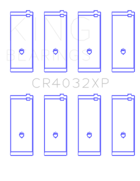 King Engine Bearings Toyota 4AGE 4AGZE 16V 1.6L Performance Rod Bearing Set - Size STD