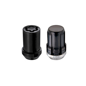 McGard SplineDrive Tuner 5 Lug Install Kit w/Locks & Tool (Cone) M12X1.5 / 13/16 Hex - Blk - 0