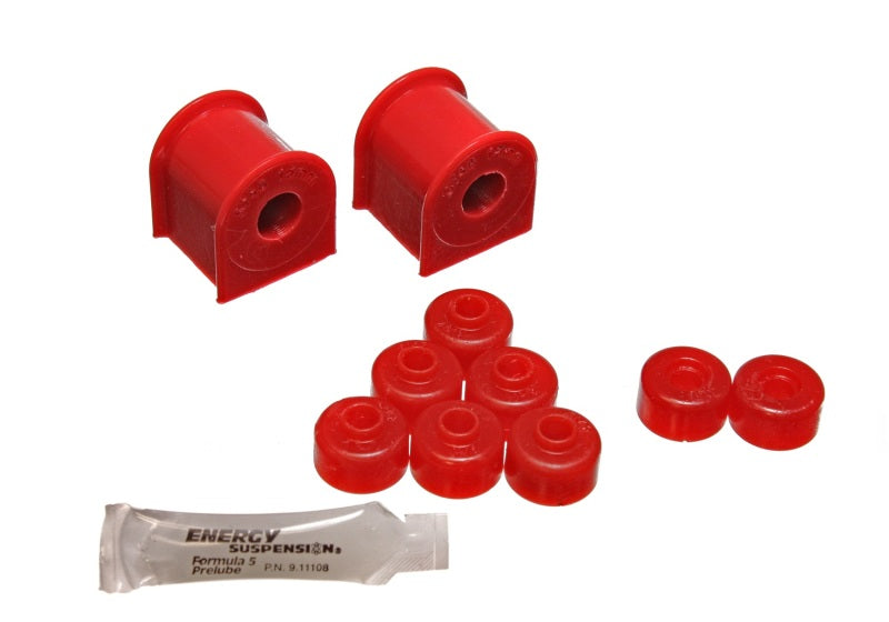 Energy Suspension 89-94 Nissan 240SX (S13) Red 15mm Rear Sway Bar Bushing Set - 0