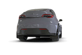 Rally Armor 20-26 Tesla Model Y, Juniper Y Black UR Mud Flap w/Dark Grey Logo - 0