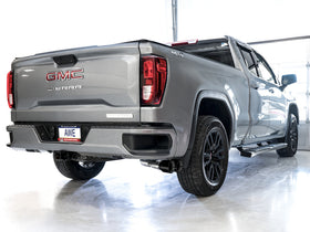 AWE Tuning 4th Gen GM 1500 5.3L 0FG Cat-Back Dual Side Exit (Flat Bumper) - Diamond Tips - 0