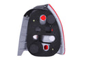 ANZO 1996-2000 Honda Civic Taillights Red/Smoke-4
