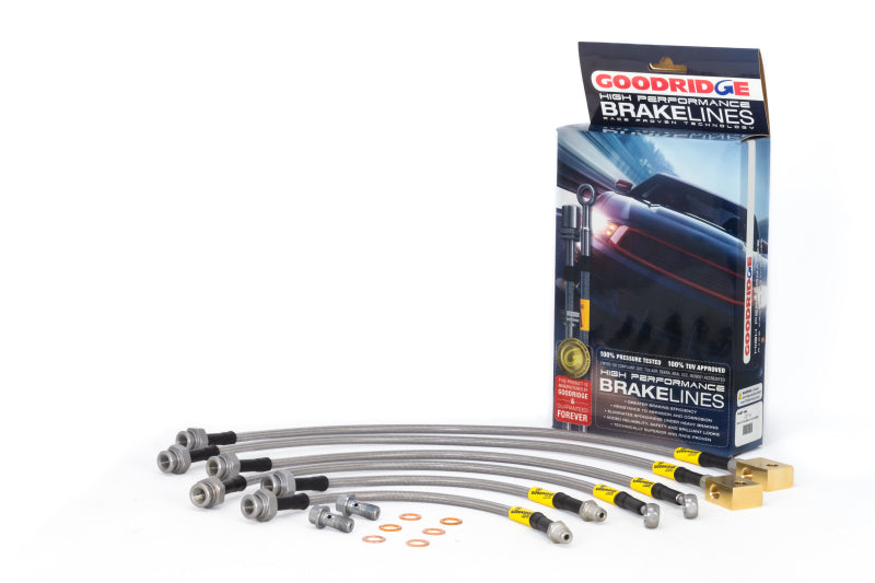 Goodridge 04+ Nissan Titan VDCS Model Brake Lines - 0