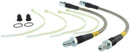 StopTech 06-09 Lexus GS 300/350/400/430/450H / 09-10 IS 250/300/350 Rear SS Brake Line Kit-1