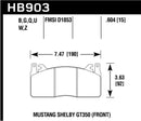 Hawk 15-17 Ford Mustang HPS 5.0 Front Brake Pads-1