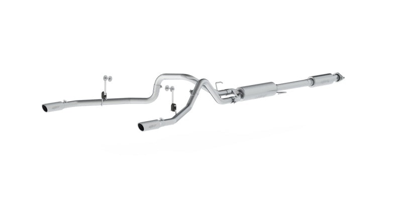 MBRP 2015 Ford F-150 5.0L 3in Cat Back Dual Split Rear Exit T409 Exhaust System - 0