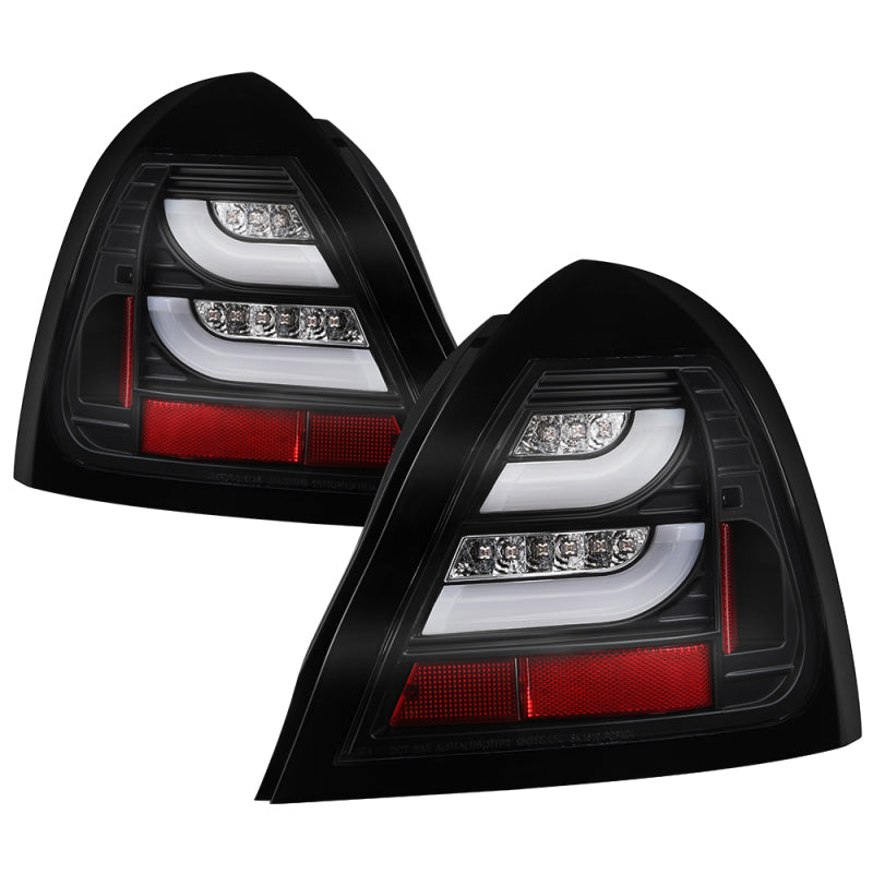 Spyder Pontiac Grand Prix 04-08 Light Bar LED Tail Light Black ALT-YD-PGP04-LED-BK - 0